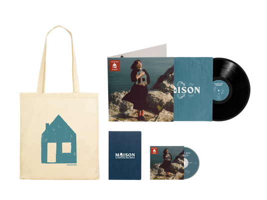 Pack MAISON : CD + LP + Carnet + Totebag